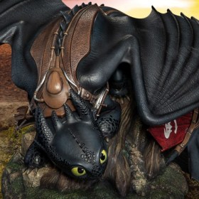 Toothless How To Train Your Dragon Master Craft Statue by Beast Kingdom Toys